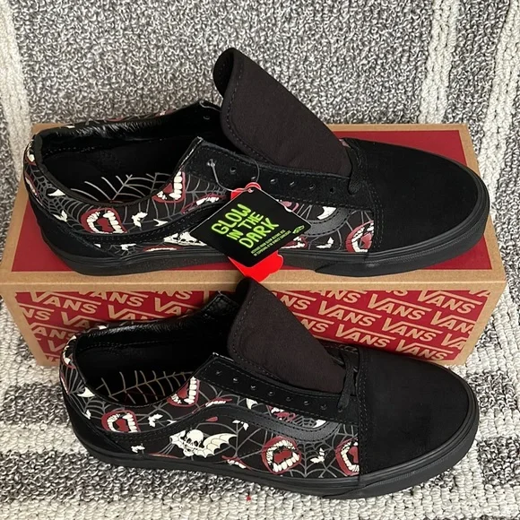 Vans Old Skool Glow Frights Black/Black WMNS - Picture 3 of 16